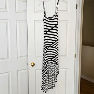 Black and white dress